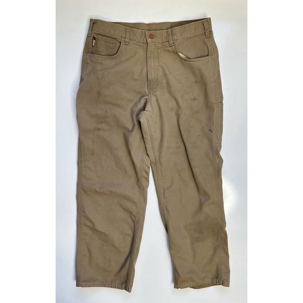 Carhartt FRB159 GKH Pants Beige Flame Resistant Original / Men's‎ 36x32